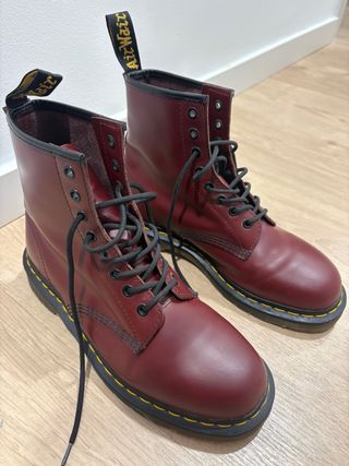 Botas Dr Martens Rojas