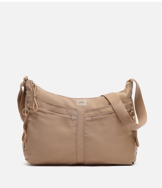Bolso Misako Beige con etiqueta