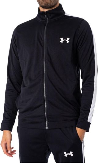 Chandal Under Armour Hombre Negro/Blanco Talla L