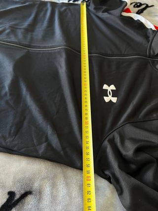 Chandal Under Armour Hombre Negro/Blanco Talla L