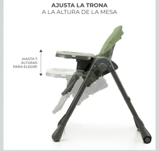 Kinderkraft TUMMIE Trona Bebé 2 en 1 Hamaca 