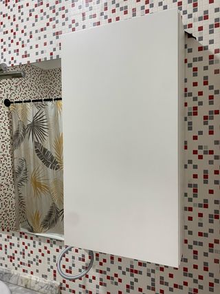 Armario de pared blanco 40x15x75 cm
Nuevo
