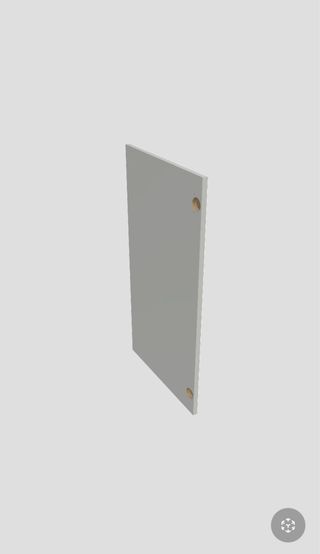 Armario de pared blanco 40x15x75 cm
Nuevo