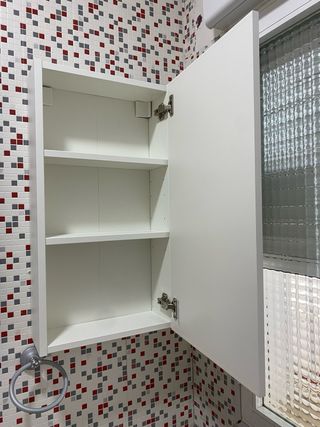 Armario de pared blanco 40x15x75 cm
Nuevo