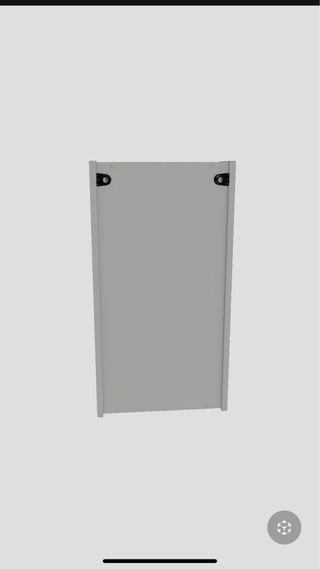 Armario de pared blanco 40x15x75 cm
Nuevo