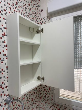 Armario de pared blanco 40x15x75 cm
Nuevo