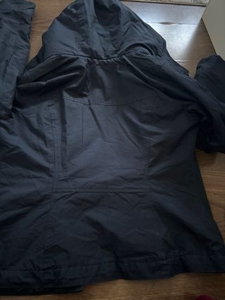 Abrigo Hollister Negro Talla M Mujer/Niña