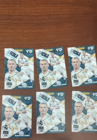 6 Mega Cromos Panini Top Fichaje Mastantuono 25/26