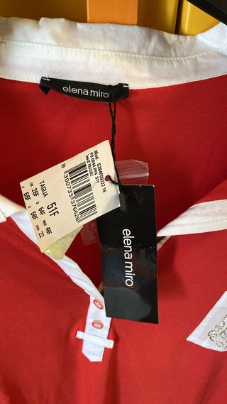 Maglia Elena Mirò taglia unica rossa