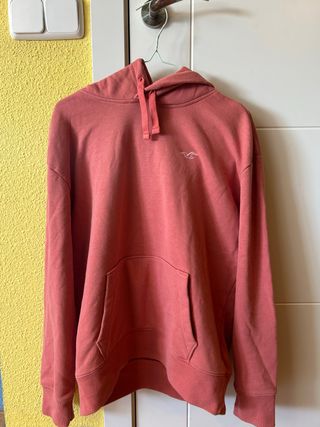 Sudadera Hollister Talla S Rosa