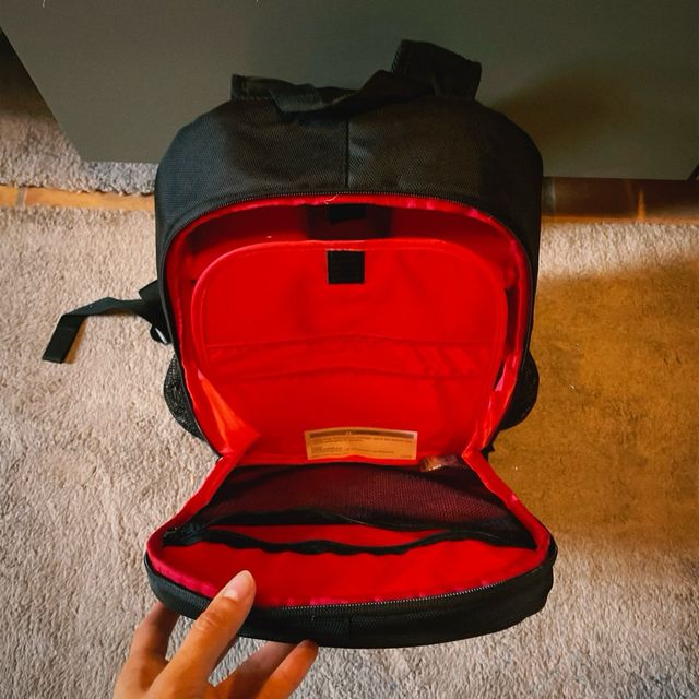 Mochila Canon para cámara con funda 