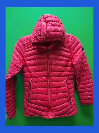 Chaqueta acolchada roja