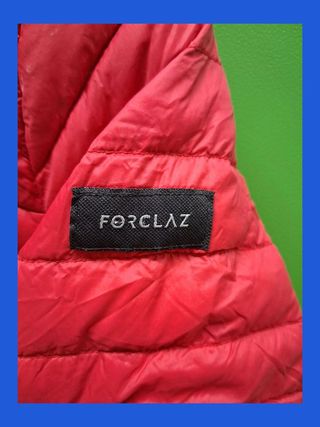Chaqueta acolchada roja