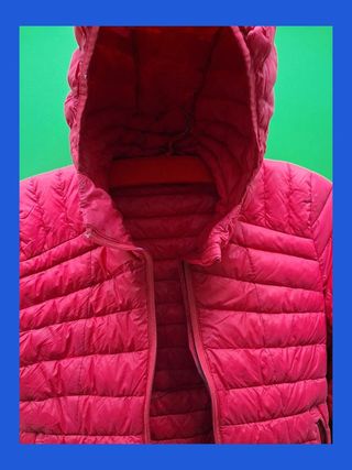 Chaqueta acolchada roja