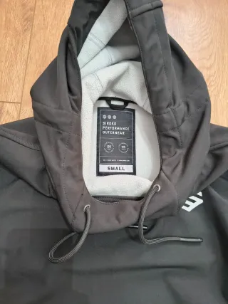 Chaqueta Snowboard/Esquí Siroko Negra talla S