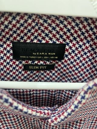 Camisa Zara Hawaiana Talla M
