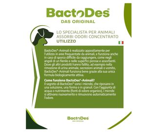 Bactodes Animal - Eliminatore Odori