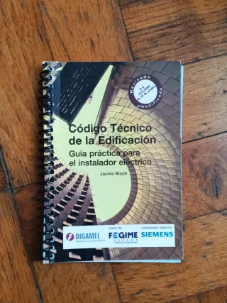 Código Técnico Edificación Instalador Eléctrico