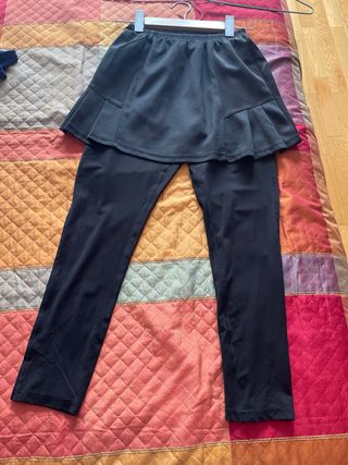 Falda pantalón pádel color negro