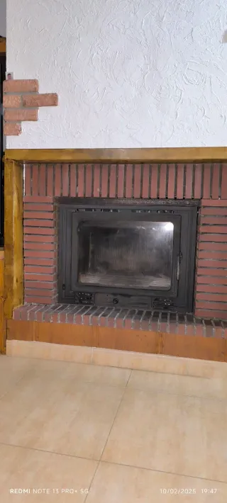 Conjunto para chimenea 