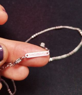 Cadena Singularu Plata Bolitas