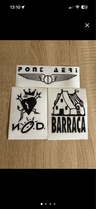 Pegatinas ruta
