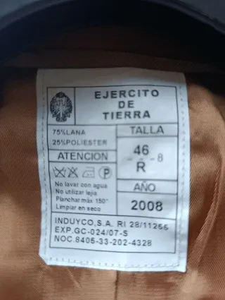 Uniforme de Regulares