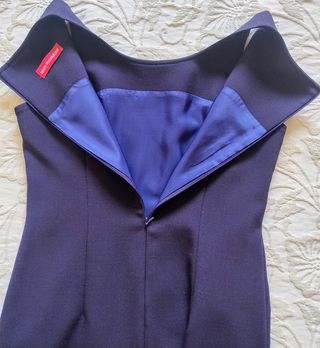 Vestido morado Alain Manoukian talla M
