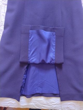 Vestido morado Alain Manoukian talla M
