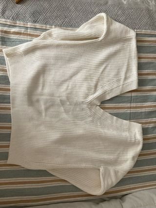Chaqueta Massimo Dutti Blanca Talla S