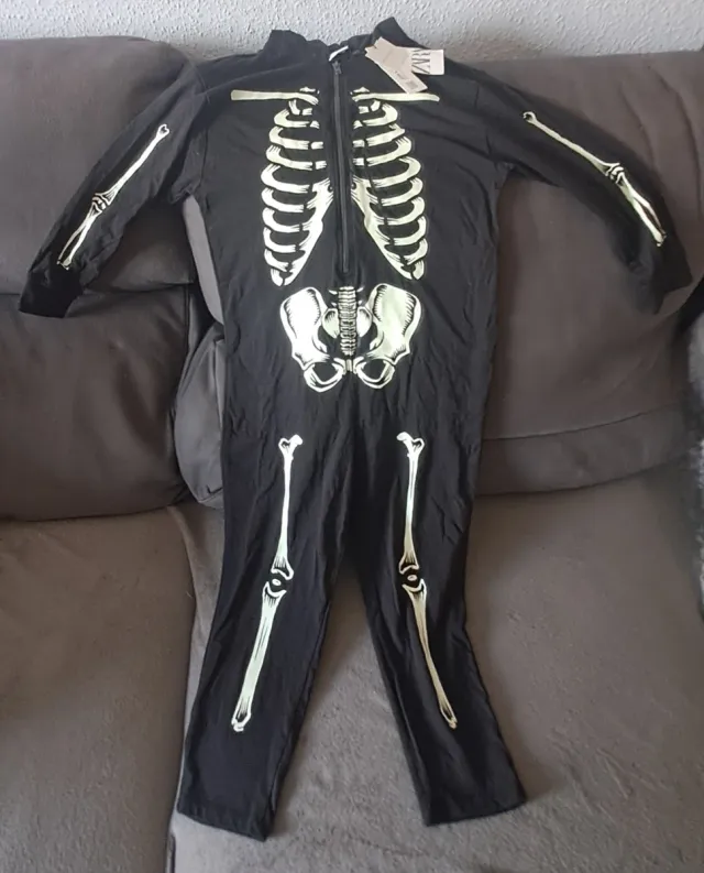 Disfraz esqueleto infantil