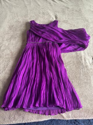 Vestido Adolfo Dominguez Talla 36 Morado