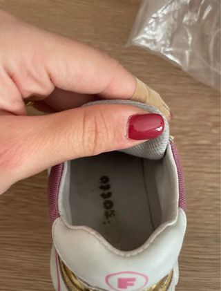 Scarpe ginnastica bambina rosa glitter