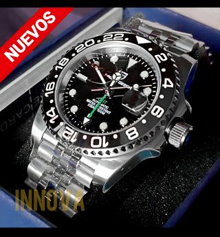Reloj Hombre Mujer GMT Pagani Design Automático