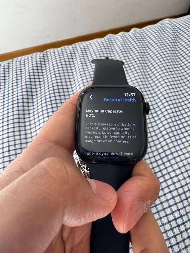 Apple Watch S10 46mm Negro con Apple Care+
