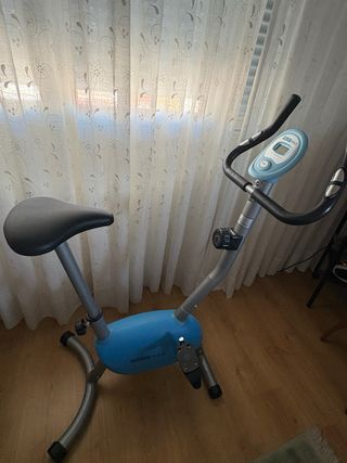 Bicicleta Estática Azul