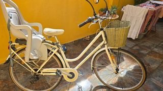 Bicicleta Paseo con Silla Infantil