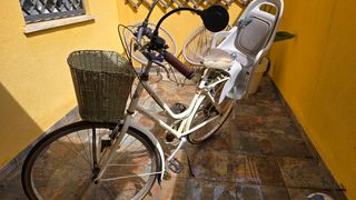 Bicicleta Paseo con Silla Infantil