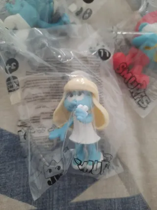 Lote 3 Figuras Los Pitufos