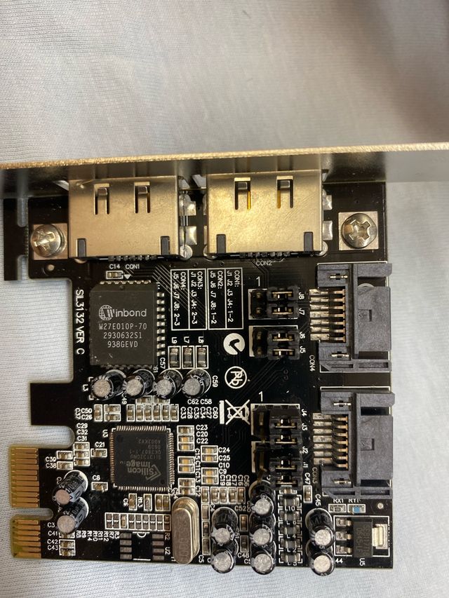 Tarjeta Sata II Silicon Image