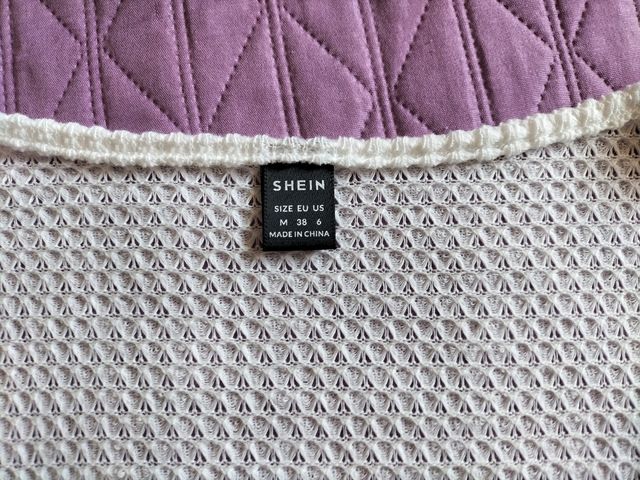 Maglietta SHEIN bianca taglia unica