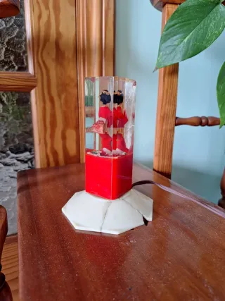 Lámpara Geisha Roja 
