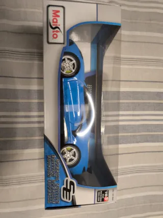 Coche Maisto 1:18 Azul Chevrolet Corvette
