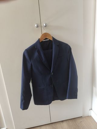 Traje Hugo Boss Azul Marino Talla 12-XS