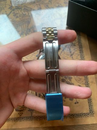 Reloj RICECOO Hombre Oro y Plata