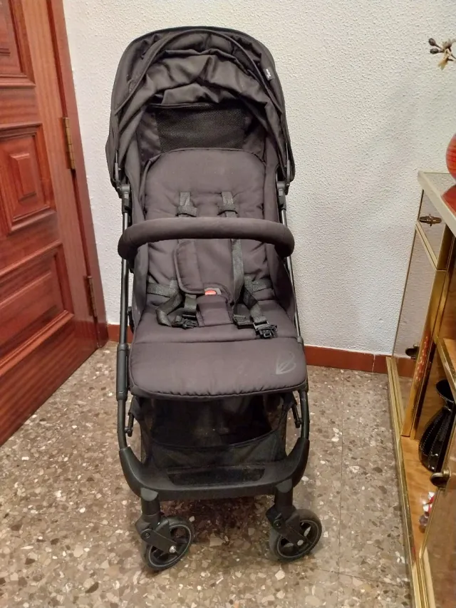 Silla de paseo Asalvo negra