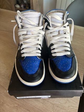 Nike Air Jordan 1 mm High Azul Blanco