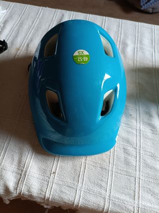 Casco B'Twin Azul Talla XS
