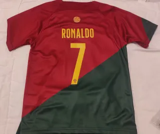 Equipación Portugal CR7 Talla 8