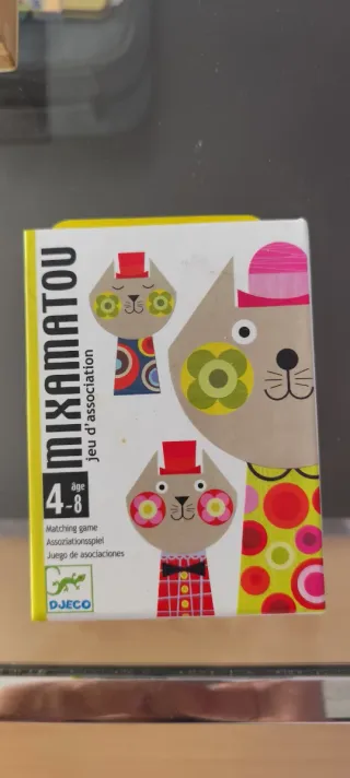Juego de cartas Mixamatou Djeco 4-8 años